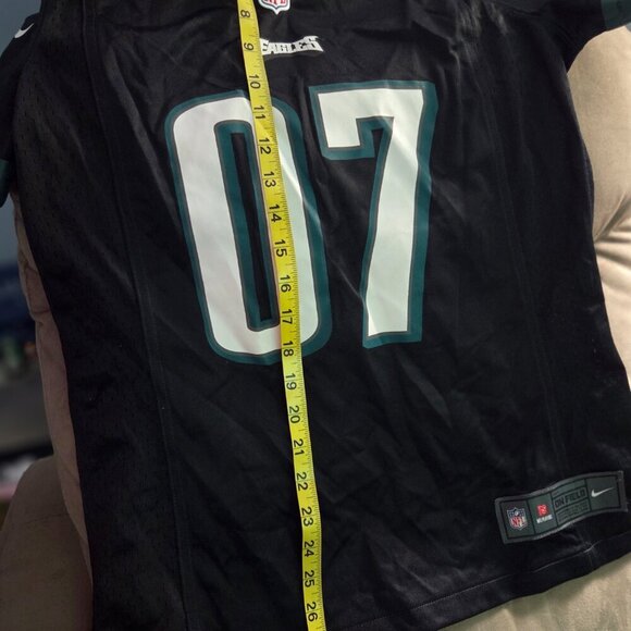 Women’s Philadelphia Eagles #07 Reid Nike NFL Jersey Black Medium On Field - Picture 6 of 7
